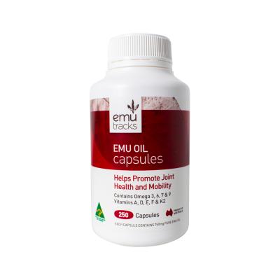 Emu Tracks Emu Oil Capsules 250c